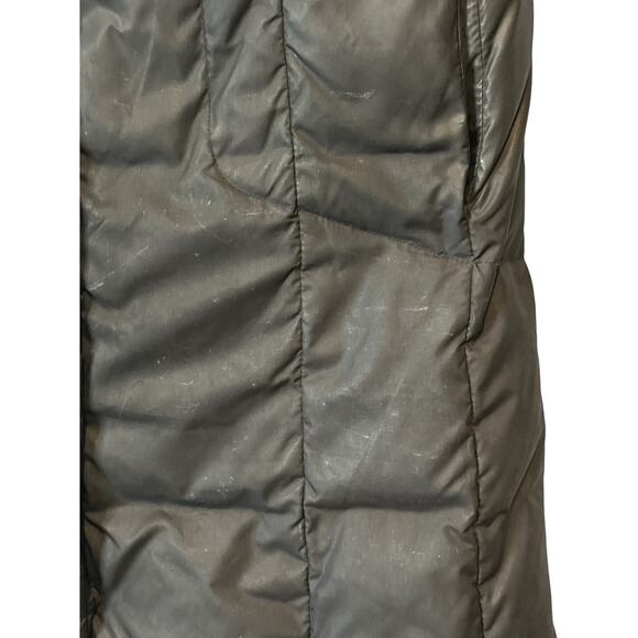Cole Haan Black Down Midi Puffer Coat Jacket Size Small - Picture 13 of 16